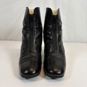 Warm-N-Smart Leather Fleece-Lined Ankle Boots